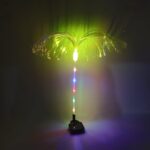 Solar-Powered Fiber Optic Garden Light - (1 Pc) - Full Detail by Nari Haat, Indian ethnic wear, women clothing, desig...