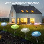 Solar-Powered Fiber Optic Garden Light - (1 Pc) - Back View by Nari Haat, Indian ethnic wear, women clothing, designe...