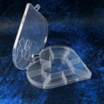 Heart-Shaped Plastic Bead Storage Organizer Box (1 Pc) - Closeup Embroidery by Nari Haat, Indian ethnic wear, women c...