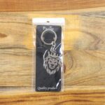 Stylish Metal Lion Head Keychain (1 Pc) - Fabric Detail by Nari Haat, Indian ethnic wear, women clothing, designer suit