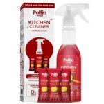 Pollic kadam Concentrated Kitchen Surface Cleaner Refill Kit with Spray Bottle - Sleeve Design by Nari Haat, Indian e...