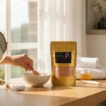 Blissful Balance Kumkumadi Soap – Ayurvedic Soap with Saffron, Kumkumadi Oil & Sandalwood for Bright, Clear & Glowi...