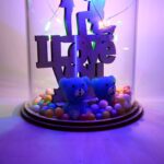 Love You LED Decorative Light Showpiece (1 Pc) - Fabric Detail by Nari Haat, Indian ethnic wear, women clothing, desi...