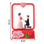 Romantic LED Love Couple Decorative Night Lamp Showpiece (1 Pc) - Back View by Nari Haat, Indian ethnic wear, women c...