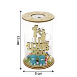 Love You LED Decorative Light Showpiece (1 Pc) - Back View by Nari Haat, Indian ethnic wear, women clothing, designer...