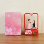 Romantic LED Love Couple Decorative Night Lamp Showpiece (1 Pc) - Full Detail by Nari Haat, Indian ethnic wear, women...