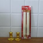 Set of 2 LED Flameless Taper Candles - Full Detail by Nari Haat, Indian ethnic wear, women clothing, designer suit
