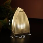 Transparent Decorative LED Candle Lights (24 Pc) - Closeup Embroidery by Nari Haat, Indian ethnic wear, women clothin...