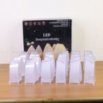 Transparent Decorative LED Candle Lights (24 Pc) - Full Detail by Nari Haat, Indian ethnic wear, women clothing, desi...