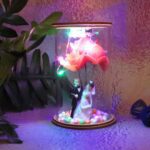 Wedding Couple with LED Rose Lamp (1 Pc) - Closeup Embroidery by Nari Haat, Indian ethnic wear, women clothing, desig...