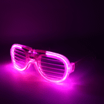 LED Light-Up Party Glasses for Night Events (1 Pc) - Fabric Detail by Nari Haat, Indian ethnic wear, women clothing, ...