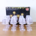 Decorative Crystal Style LED Table Lamps (12 Pc) - Full Detail by Nari Haat, Indian ethnic wear, women clothing, desi...