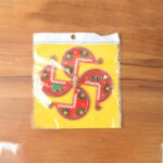 Acrylic Swastik Shubh Labh Wall Hanging  (1 Pc) - Full Detail by Nari Haat, Indian ethnic wear, women clothing, desig...