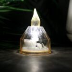 Premium 24 Piece LED Candle Lights Set – Flameless Decorative Tealight Candles - Fabric Detail by Nari Haat, Indian...