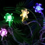 Crystal Flower LED Decorative String Light (8 Meter) - Back View by Nari Haat, Indian ethnic wear, women clothing, de...