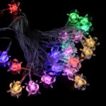 Crystal Flower LED Decorative String Light (8 Meter) - Fabric Detail by Nari Haat, Indian ethnic wear, women clothing...