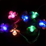 Decorative Flower LED String Lights (8 Meter) - Closeup Embroidery by Nari Haat, Indian ethnic wear, women clothing, ...