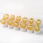 LED Ball Shaped Decorative Light with Mesh Cover (12 Pc / Set) - Sleeve Design by Nari Haat, Indian ethnic wear, wome...