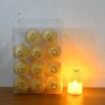 LED Ball Shaped Decorative Light with Mesh Cover (12 Pc / Set) - Full Detail by Nari Haat, Indian ethnic wear, women ...