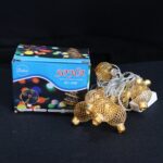 Decorative Metal Ball LED String Light (3 Meter ) - Fabric Detail by Nari Haat, Indian ethnic wear, women clothing, d...