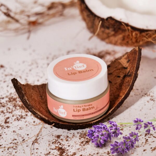 In'lief Moisturizing & Nourishing Lip Balm (1 Pc / 15 Gm) - Front View by Nari Haat, Indian ethnic wear, women clothi...