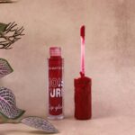 High-Pigment Matte Liquid Lip Gloss for Women (1 Pc) - Neckline Detail by Nari Haat, Indian ethnic wear, women clothi...