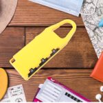 Portable 3-Digit Combination Number Lock (1 Pc) - Neckline Detail by Nari Haat, Indian ethnic wear, women clothing, d...