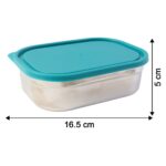 Premium Stainless Steel Lunch Box Set - Fabric Detail by Nari Haat, Indian ethnic wear, women clothing, designer suit