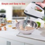 Compact Hand Electric Mixer / Blender for Whipping / Mixing with Attachments - Sleeve Design by Nari Haat, Indian eth...