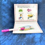 Children’s Drawing Activity Water Book (1 Pc) - Full Detail by Nari Haat, Indian ethnic wear, women clothing, desig...