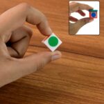 Magic Colour Vision Dice Trick Toy (1 Set) - Back View by Nari Haat, Indian ethnic wear, women clothing, designer suit