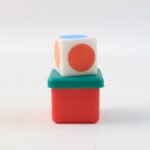 Magic Colour Vision Dice Trick Toy (1 Set) - Sleeve Design by Nari Haat, Indian ethnic wear, women clothing, designer...