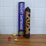 Magnetic Roll-Up Dartboard Game - (12-inch / Set) - Full Detail by Nari Haat, Indian ethnic wear, women clothing, des...