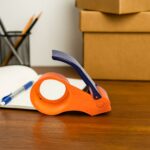 60mm Hand Tape Dispenser Packing Packaging Boxes Roll Roller Cutter - Neckline Detail by Nari Haat, Indian ethnic wea...