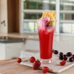 Supermom Plastic Faluda Matt Glass Set (300ML / 6 Pc) - Neckline Detail by Nari Haat, Indian ethnic wear, women cloth...