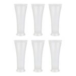 Supermom Plastic Faluda Matt Glass Set (300ML / 6 Pc) - Sleeve Design by Nari Haat, Indian ethnic wear, women clothin...