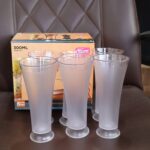 Supermom Plastic Faluda Matt Glass Set (300ML / 6 Pc) - Full Detail by Nari Haat, Indian ethnic wear, women clothing,...