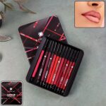 Matte Lipstick Pencil (Set of 12 Pc) - Front View by Nari Haat, Indian ethnic wear, women clothing, designer suit