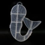 Mermaid Shape Plastic Storage Organizer Box (1 Pc) - Back View by Nari Haat, Indian ethnic wear, women clothing, desi...