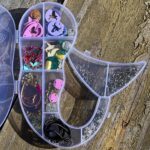 Mermaid Shape Plastic Storage Organizer Box (1 Pc) - Full Detail by Nari Haat, Indian ethnic wear, women clothing, de...