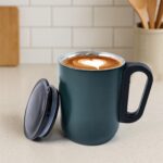 Supermom Metallic Stainless Steel Insulated Mug with Lid Approx 300Ml (1 Pc) - Front View by Nari Haat, Indian ethnic...