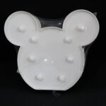 Mickey Shaped LED Decorative Night Light (1 Pc) - Fabric Detail by Nari Haat, Indian ethnic wear, women clothing, des...