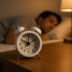 Small Twin-Bell Analog Alarm Clock - (1 Pc) - Full Detail by Nari Haat, Indian ethnic wear, women clothing, designer ...