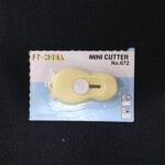 Compact Mini Safety Cutter with Retractable Blade - (1 Pc) - Full Detail by Nari Haat, Indian ethnic wear, women clot...