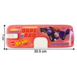 Plastic Pencil Box with LED Light & Cartoon Print (1 Pc) - Fabric Detail by Nari Haat, Indian ethnic wear, women clot...
