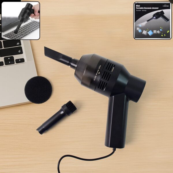 Mini Portable Vacuum Cleaner (1 Pc) - Front View by Nari Haat, Indian ethnic wear, women clothing, designer suit