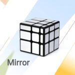 Mirror Cube – 3x3 Puzzle Cube with Reflective Silver Surfaces - Fabric Detail by Nari Haat, Indian ethnic wear, wom...