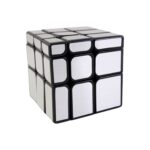 Mirror Cube – 3x3 Puzzle Cube with Reflective Silver Surfaces - Sleeve Design by Nari Haat, Indian ethnic wear, wom...