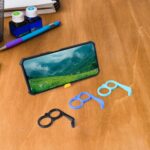 Plastic Hand Mobile Stand (Mix Color / 50 Pc) - Closeup Embroidery by Nari Haat, Indian ethnic wear, women clothing, ...