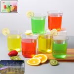Supermom Plastic Mojito Glass 300ML Set of 6 Pc - Front View by Nari Haat, Indian ethnic wear, women clothing, design...